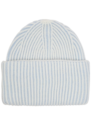 Varley Dionne Ribbed-knit Beanie - Blue - One Size