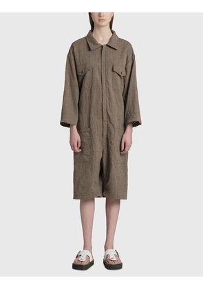 Wool Workwear Jumpsuit