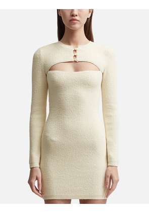 Bouclé Mini Dress