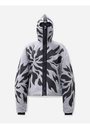 FRAGMENT FLEECE ZIP-UP HOODIE