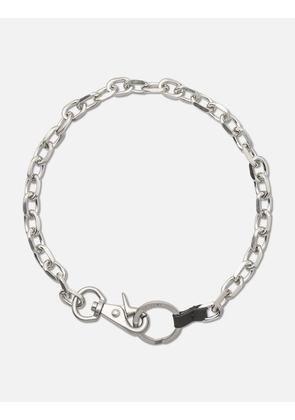 Ladon Matte Nickel Necklace