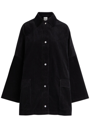 Toteme Corduroy Jacket - Black - 40 (UK12 / M)