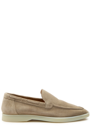 Aurélien Yacht Suede Loafers - Grey - 44 (IT44 / UK10)