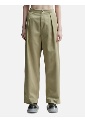 Cotton Satin Trousers