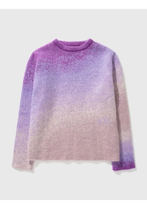 Gradient Crewneck Knitted Sweater