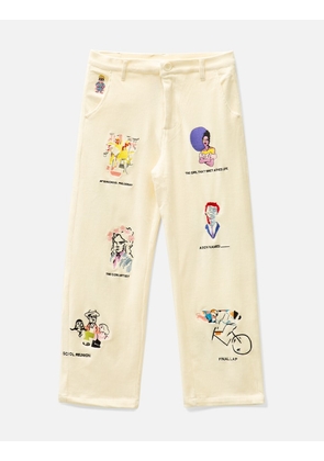 Museum Embroidered Cord Pants