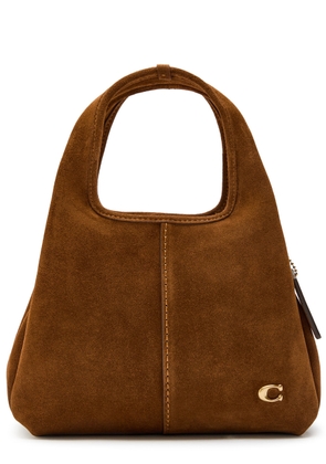 Coach Lana Suede Shoulder bag - Brown - One Size