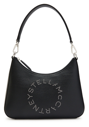 Stella Mccartney Studded-logo Faux Leather Shoulder bag - Black - One Size
