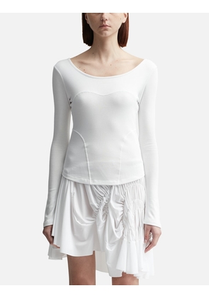 Unbalanced Mixed Dress