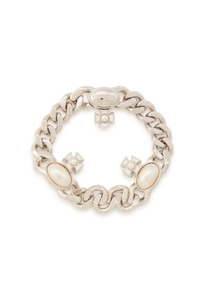 Vivienne Westwood The Gaby Orb-charm Chain Bracelet - Silver - S
