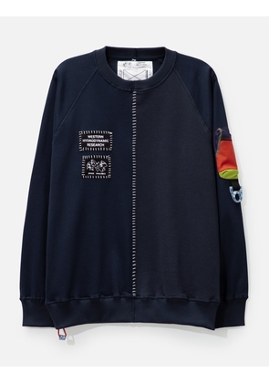 SA X WHR Upcycled Patch Swearshirt