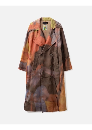 PRINTED TRECH COAT