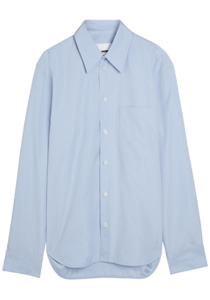 Jil Sander Cotton-poplin Shirt - Blue - 41 (C16 / L)