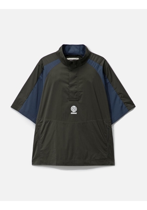 Short Sleeve Panelled Wind Shirt