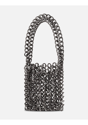 CHAINMAIL SHOULDER BAG - GUNMETAL
