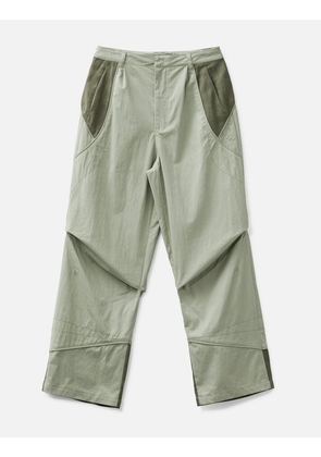 Linen Block Pants