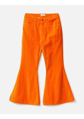 UNISEX CORDUROY FLARED PANTS WOVEN