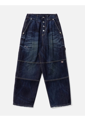 Double Knee Denim Pants