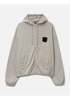 Crest Jersey Zip Hoodie