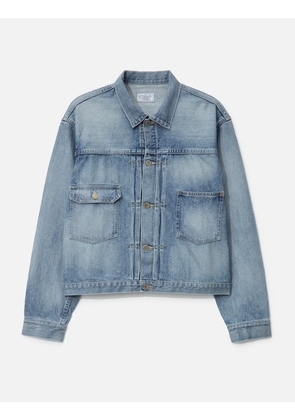 Unlikely Time Travel Trucker Jacket 1977wash