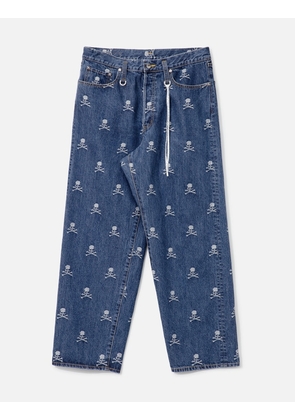 Monogram Wide Denim Pants