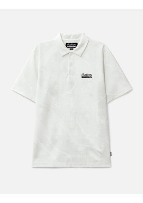NH x Malbon Golf . Course Camo Pattern Polo Short Sleeve