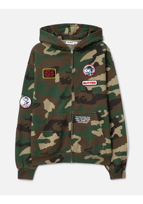 Butter Goods x Peanuts Patches Zip-Thru Hood