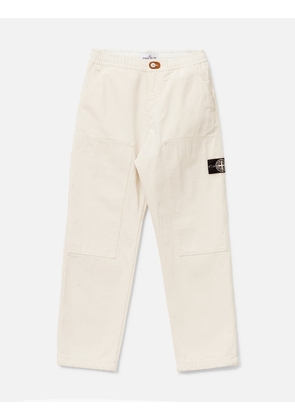 Natural Cotton Gabardine Raw Beauty Chino Trousers