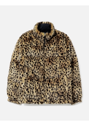 Nanga X Wacko Maria Leopard Fur Down Jacket
