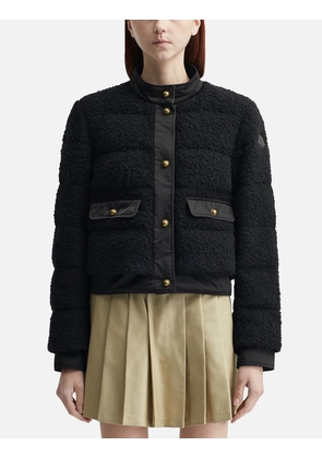 Blandy Wool Blend Bouclé Short Down Jacket