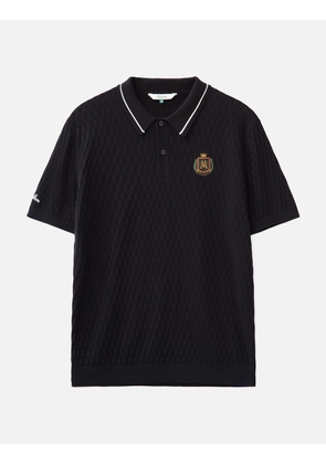 Crest Knit Polo