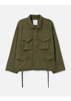 Silk Suede Field Jacket