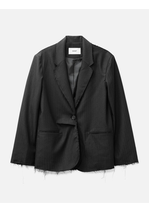 DEINET Rough Cut Detail Blazer