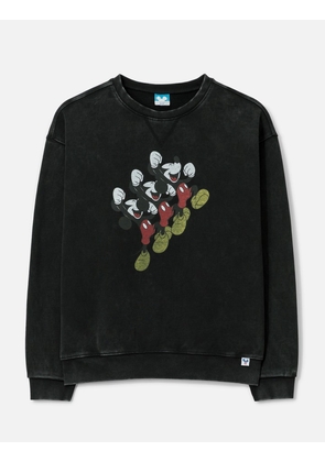 hisisneverthat x Disney TNT_Mickey_Bounce Crewneck