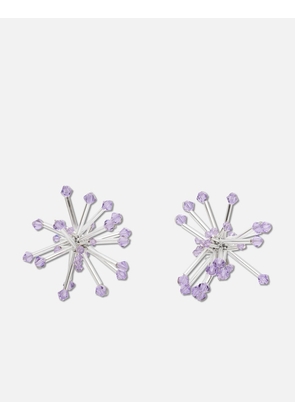 Allium Cepa Silver Minimus Earrings