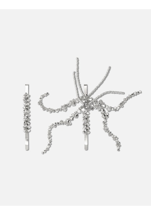 Vepra Silver Hairclips