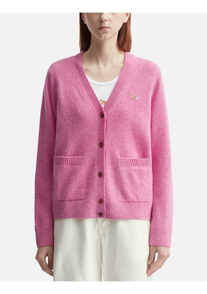 Baby Fox Lambswool Boxy Cardigan