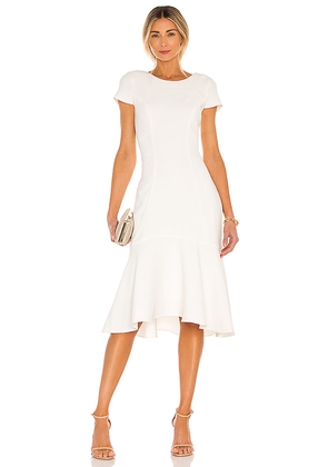 Amanda Uprichard Evalina Dress in Ivory. Size L. Also in S, XS, M, XL.