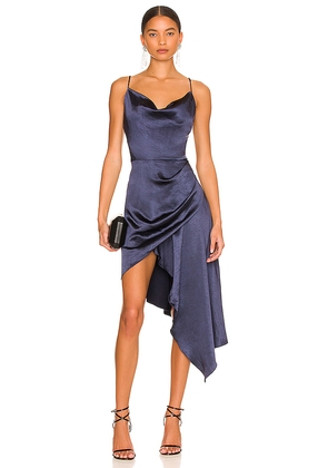 ELLIATT Jacinda Dress in Navy. Size L. Also in XS, S, M, XL.