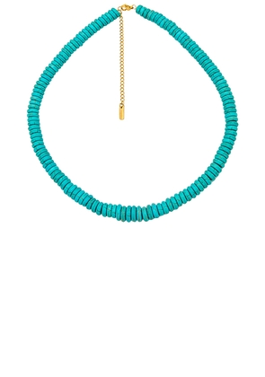 Casa Clara Terada Necklace in Teal.