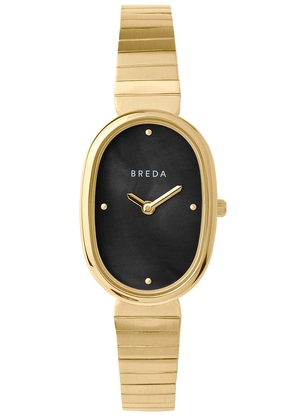 Breda Jane Watch in Metallic Gold.