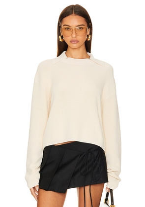 Aya Muse Keri Top in Cream. Size S. Also in M, L.