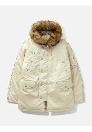 thug club x Alpha Industries N-3B Parka (Detachable Rivet Velcro(+))