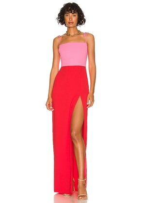 Amanda Uprichard X REVOLVE Avani Gown in Pink. Size XS. Also in S.