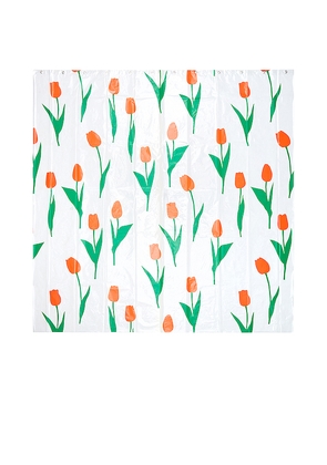 Dusen Dusen Shower Curtain in White.