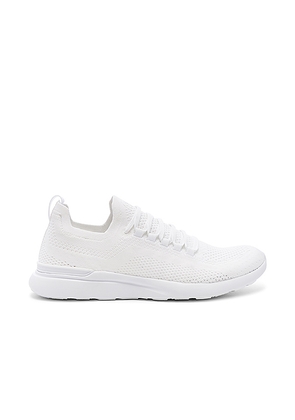 APL: Athletic Propulsion Labs Techloom Breeze Sneaker in White. Size 10. Also in 6, 8, 8.5, 9.5, 5, 5.5.