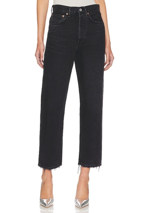 AGOLDE 90's Crop Jeans in Black. Size 27. Also in 28, 29, 31, 32.