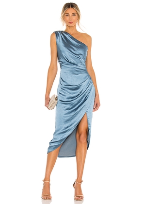 ELLIATT Cassini Dress in Blue. Size L. Also in S, XS, M.