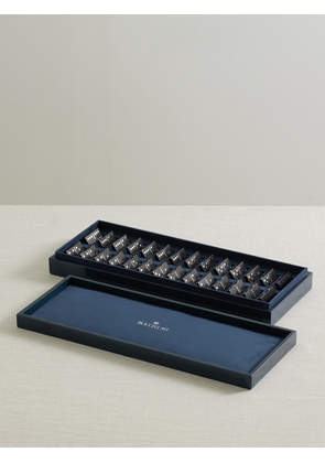 Buccellati - Silver And Ebony Dominoes Set - Black - One size