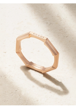 Gucci - Link To Love 18-karat Rose Gold Ring - 13,14,15,16